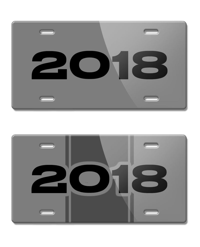 2018 Customizable - License Plate
