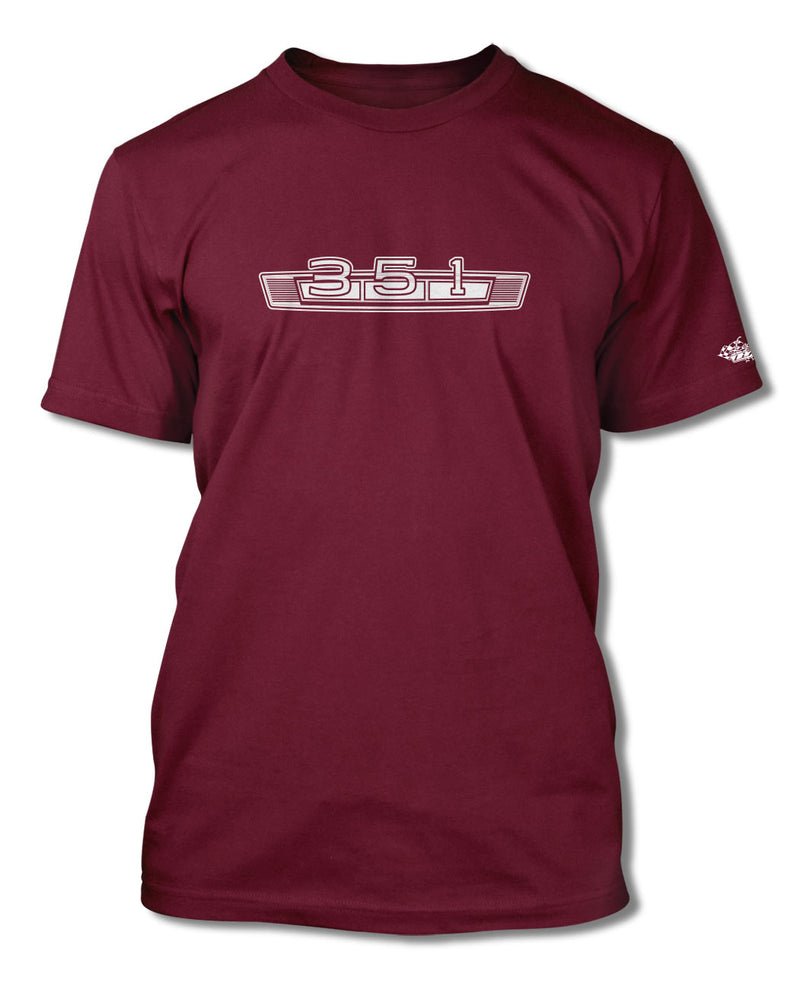 Ford 351 c.i. 1969 - 1977 Emblem T-Shirt - Men - Emblem