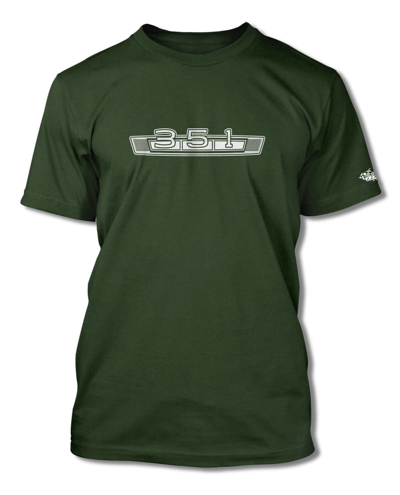 Ford 351 c.i. 1969 - 1977 Emblem T-Shirt - Men - Emblem