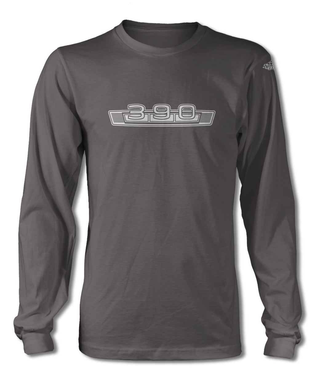 Ford 390 c.i. 1967 - 1969 Emblem T-Shirt - Long Sleeves - Emblem