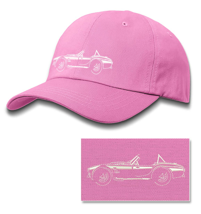 1965 AC Shelby Cobra 427 SC Side View Baseball Cap - Men & Women