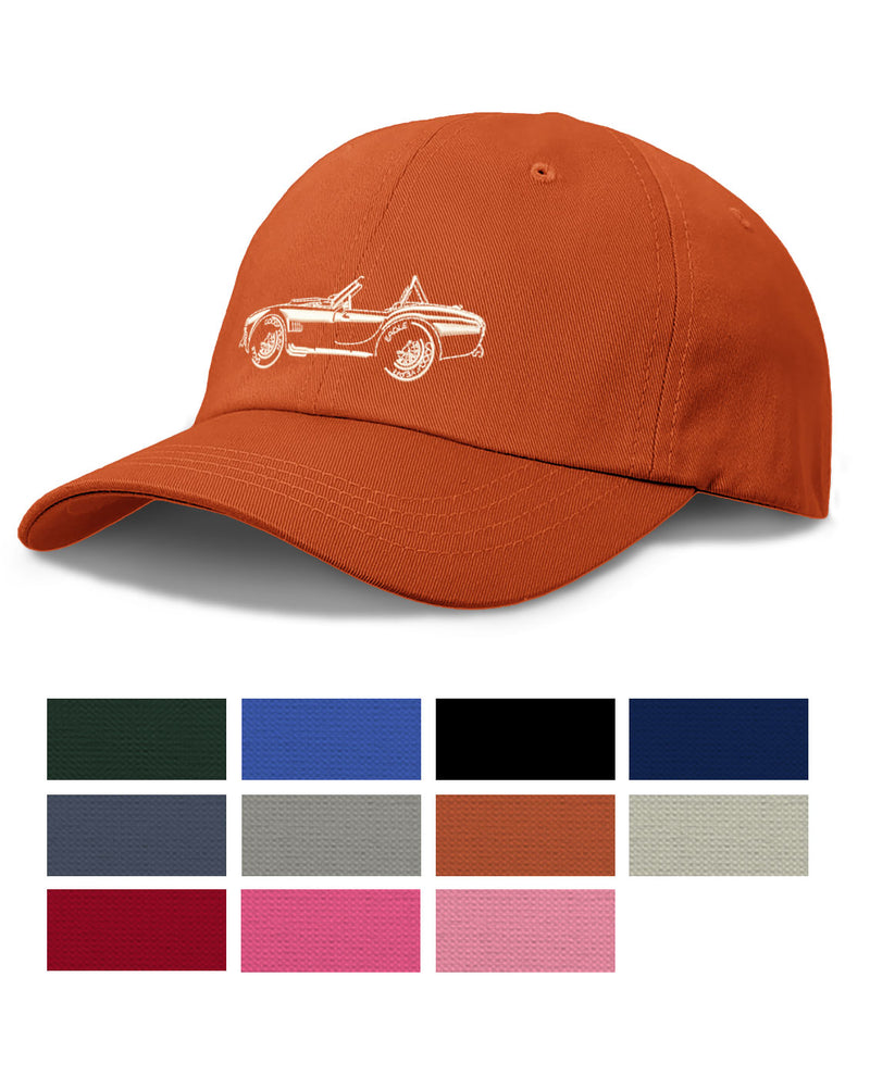 1965 AC Shelby Cobra 427 SC Side View Baseball Cap - Men & Women