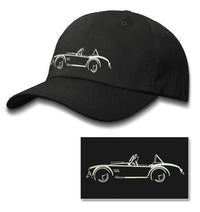 1965 AC Shelby Cobra 427 SC Art of Light Baseball Cap - Men & Women