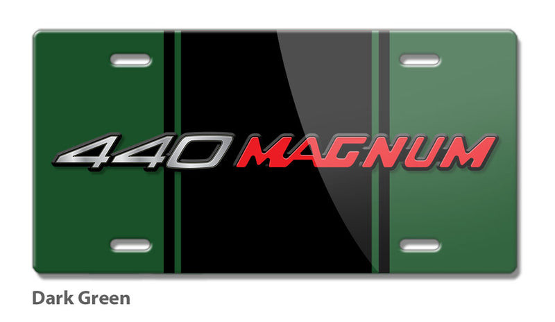 Dodge 440 Magnum Emblem Novelty License Plate