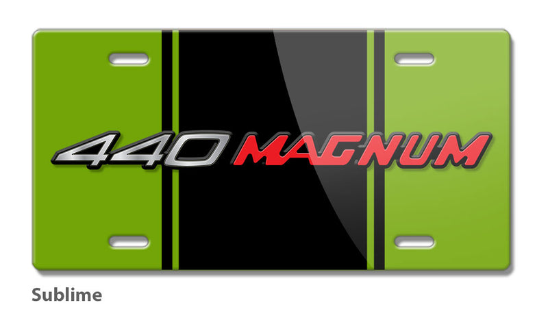 Dodge 440 Magnum Emblem Novelty License Plate