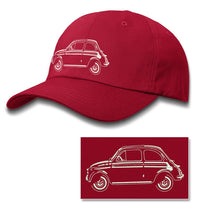 Fiat 500 Baseball Cap for Men & Women