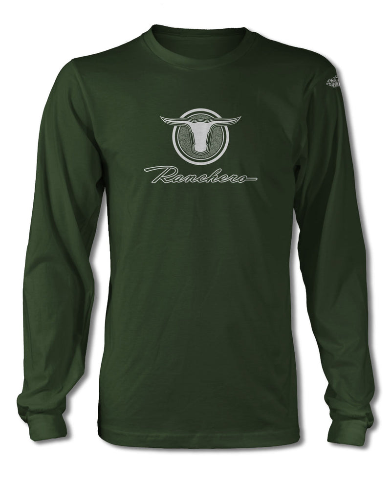 1960 - 1963 Ford Ranchero Emblem T-Shirt - Long Sleeves - Emblem