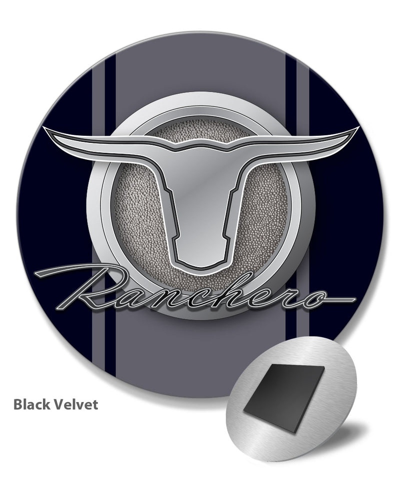 1960 - 1963 Ford Ranchero Emblem Round Fridge Magnet