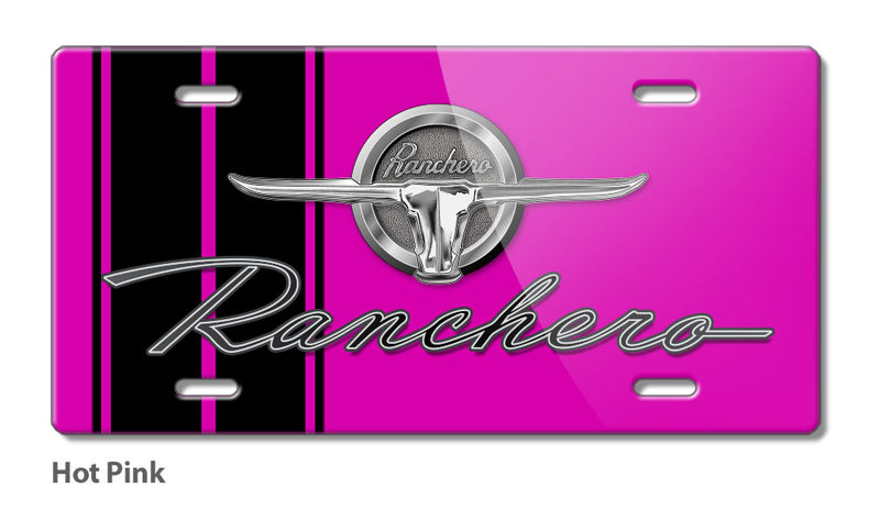 1964 - 1965 Ford Ranchero Emblem Novelty License Plate