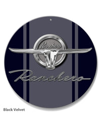 1964 - 1965 Ford Ranchero Emblem Round Aluminum Sign