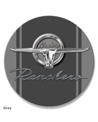 1964 - 1965 Ford Ranchero Emblem Round Aluminum Sign