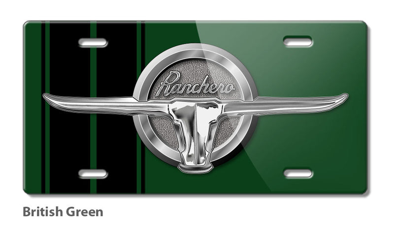 1964 - 1965 Ford Ranchero Bull Emblem Novelty License Plate