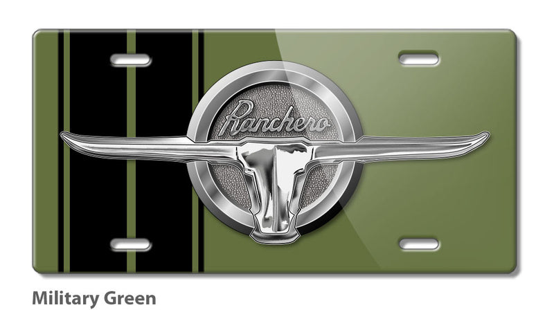 1964 - 1965 Ford Ranchero Bull Emblem Novelty License Plate