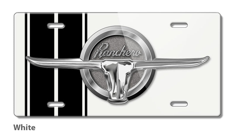 1964 - 1965 Ford Ranchero Bull Emblem Novelty License Plate