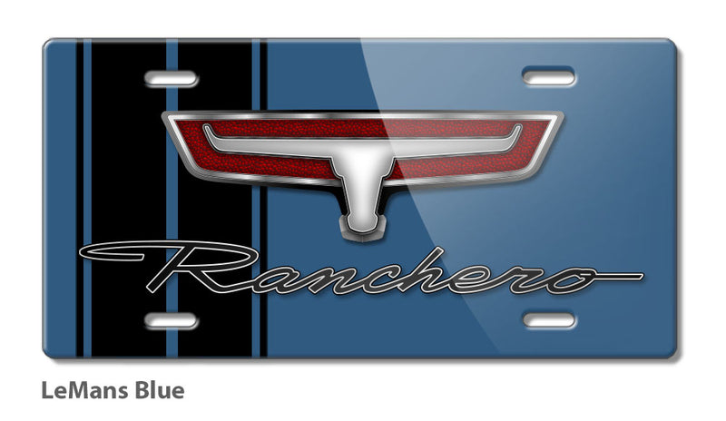 1966 - 1967 Ford Ranchero Emblem Novelty License Plate