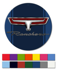 1966 - 1967 Ford Ranchero Emblem Round Fridge Magnet