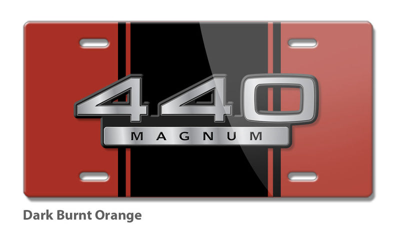 Dodge 440 Magnum 1967 - 1968 Emblem Novelty License Plate