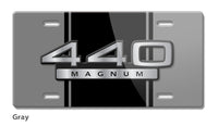 Dodge 440 Magnum 1967 - 1968 Emblem Novelty License Plate