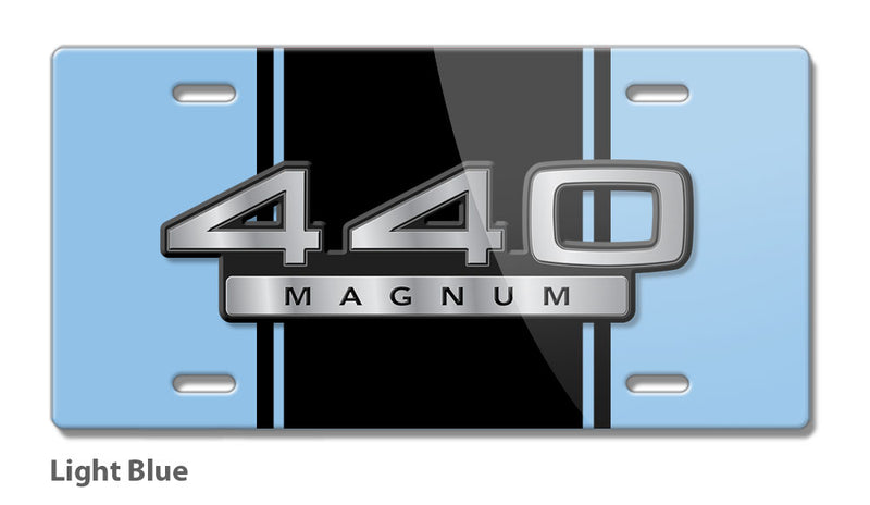 Dodge 440 Magnum 1967 - 1968 Emblem Novelty License Plate