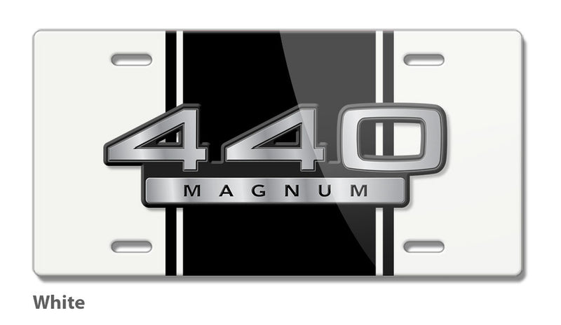 Dodge 440 Magnum 1967 - 1968 Emblem Novelty License Plate