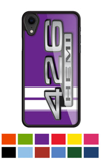 Dodge HEMI 426 1967 - 1968 Emblem Smartphone Case - Racing Stripes