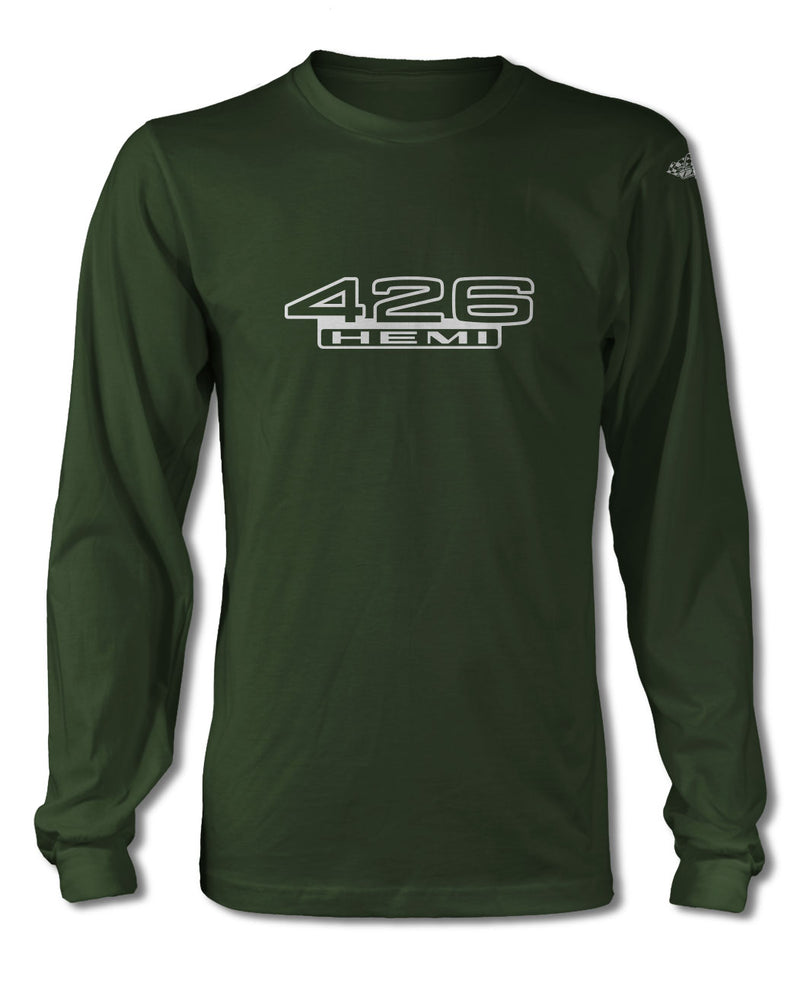 Dodge HEMI 426 1967 - 1968 Emblem T-Shirt - Long Sleeves - Emblem