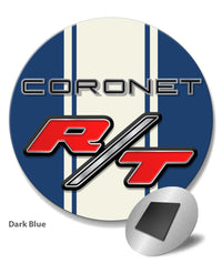 Dodge Coronet RT 1967 - 1968 Emblem Novelty Round Fridge Magnet