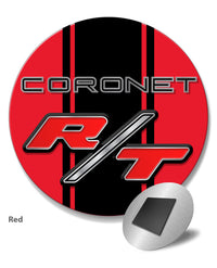 Dodge Coronet RT 1967 - 1968 Emblem Novelty Round Fridge Magnet