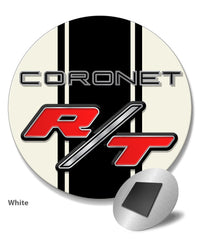 Dodge Coronet RT 1967 - 1968 Emblem Novelty Round Fridge Magnet