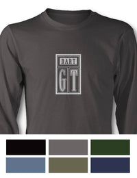 Dodge Dart GT 1967 Emblem T-Shirt - Long Sleeves - Emblem
