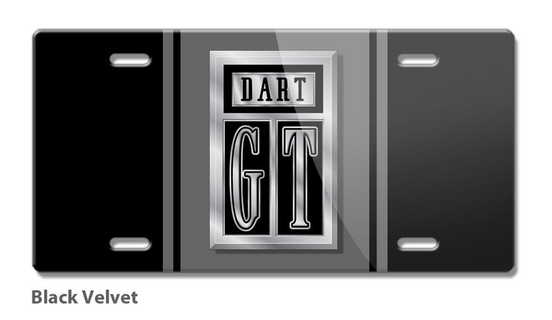 Dodge Dart GT 1967 Emblem Novelty License Plate