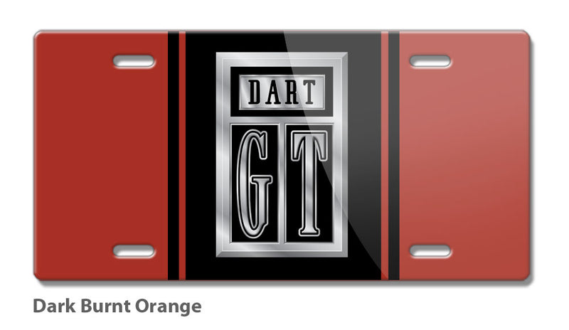 Dodge Dart GT 1967 Emblem Novelty License Plate