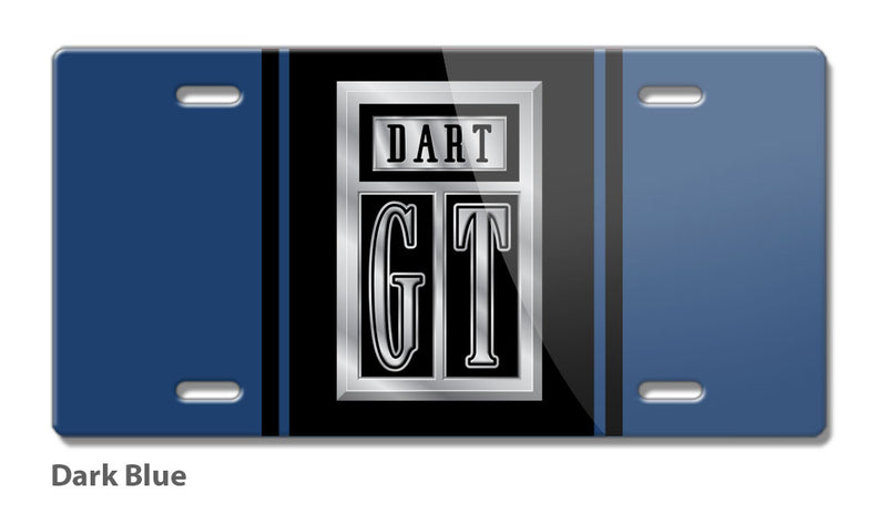 Dodge Dart GT 1967 Emblem Novelty License Plate