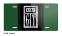 Dodge Dart GT 1967 Emblem Novelty License Plate