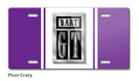 Dodge Dart GT 1967 Emblem Novelty License Plate