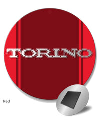 Ford Torino 1968 1970 Emblem Round Fridge Magnet