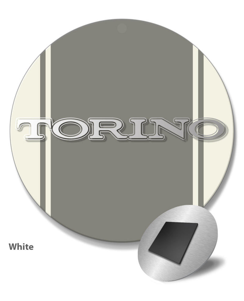 Ford Torino 1968 1970 Emblem Round Fridge Magnet