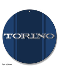 Ford Torino 1968 1970 Emblem Round Aluminum Sign