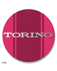 Ford Torino 1968 1970 Emblem Round Aluminum Sign