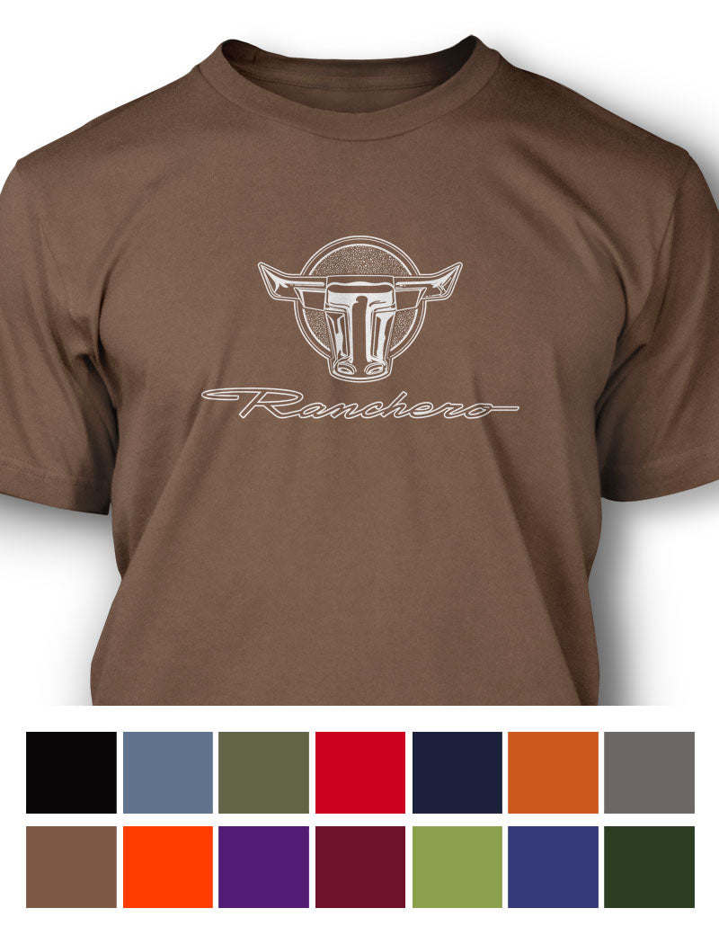 1968 - 1971 Ford Ranchero Emblem T-Shirt - Men - Emblem