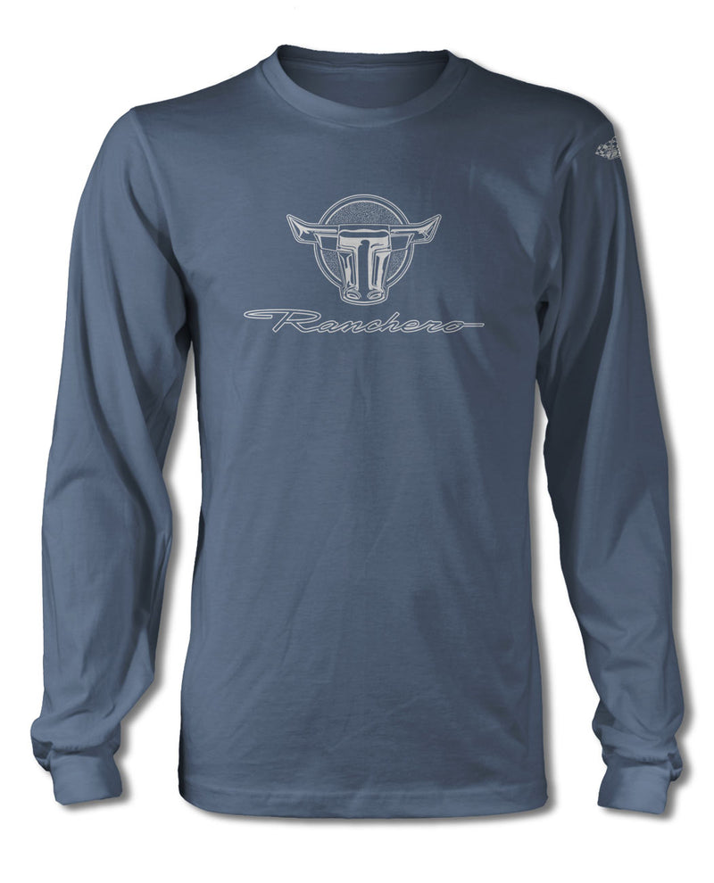 1968 - 1971 Ford Ranchero Emblem T-Shirt - Long Sleeves - Emblem