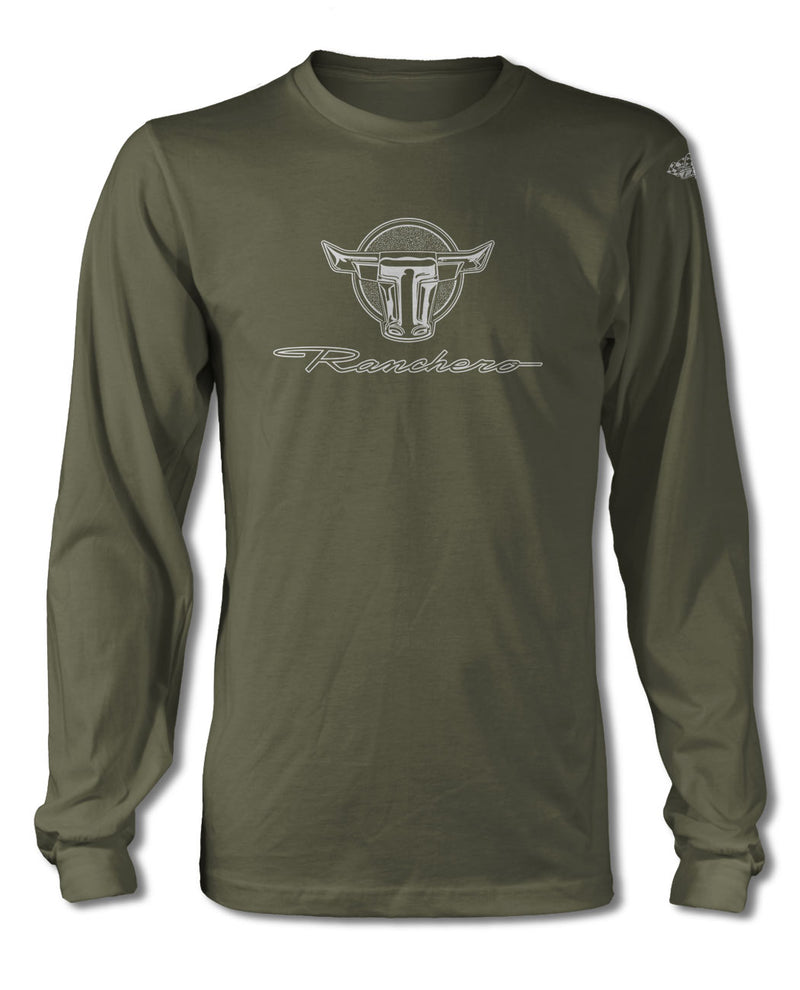 1968 - 1971 Ford Ranchero Emblem T-Shirt - Long Sleeves - Emblem