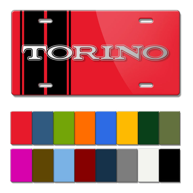 Ford Torino 1968 1970 Emblem Novelty License Plate