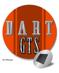 Dodge Dart GTS 1968 Emblem Novelty Round Fridge Magnet