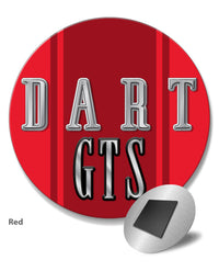 Dodge Dart GTS 1968 Emblem Novelty Round Fridge Magnet