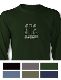 Dodge Dart GTS 383 1968 Emblem T-Shirt - Long Sleeves - Emblem