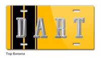 Dodge Dart 1968 Emblem Novelty License Plate