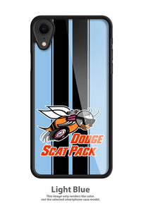 Dodge Scat Pack 1968 Emblem Smartphone Case - Racing Stripes - Logo