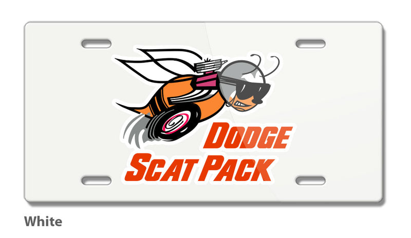 Dodge Scat Pack 1968 Emblem Novelty License Plate
