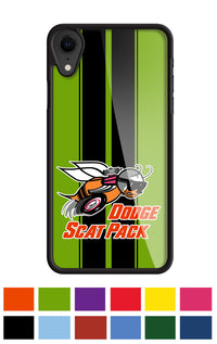 Dodge Scat Pack 1968 Emblem Smartphone Case - Racing Stripes - Logo